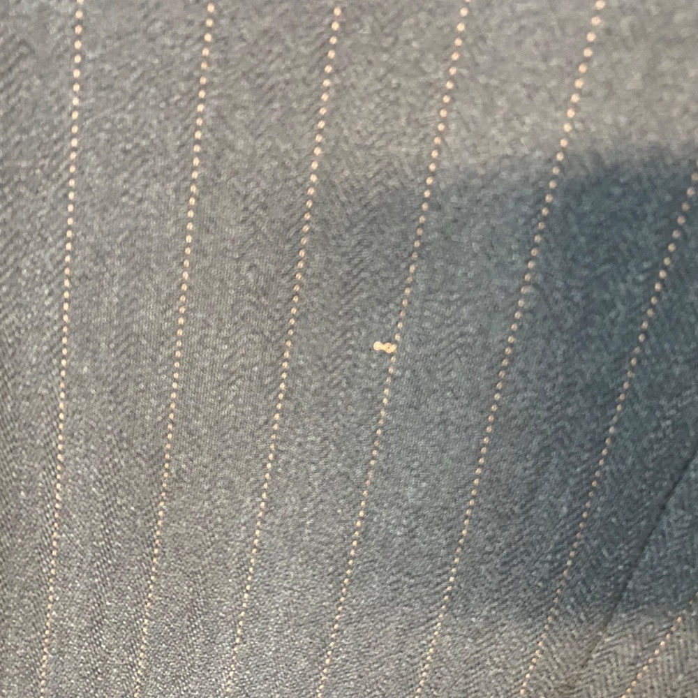 Garfield & Marks Size 10 • Brown Pinstripe Pantsuit • 2 Piece Jacket Pants - Picture 13 of 16